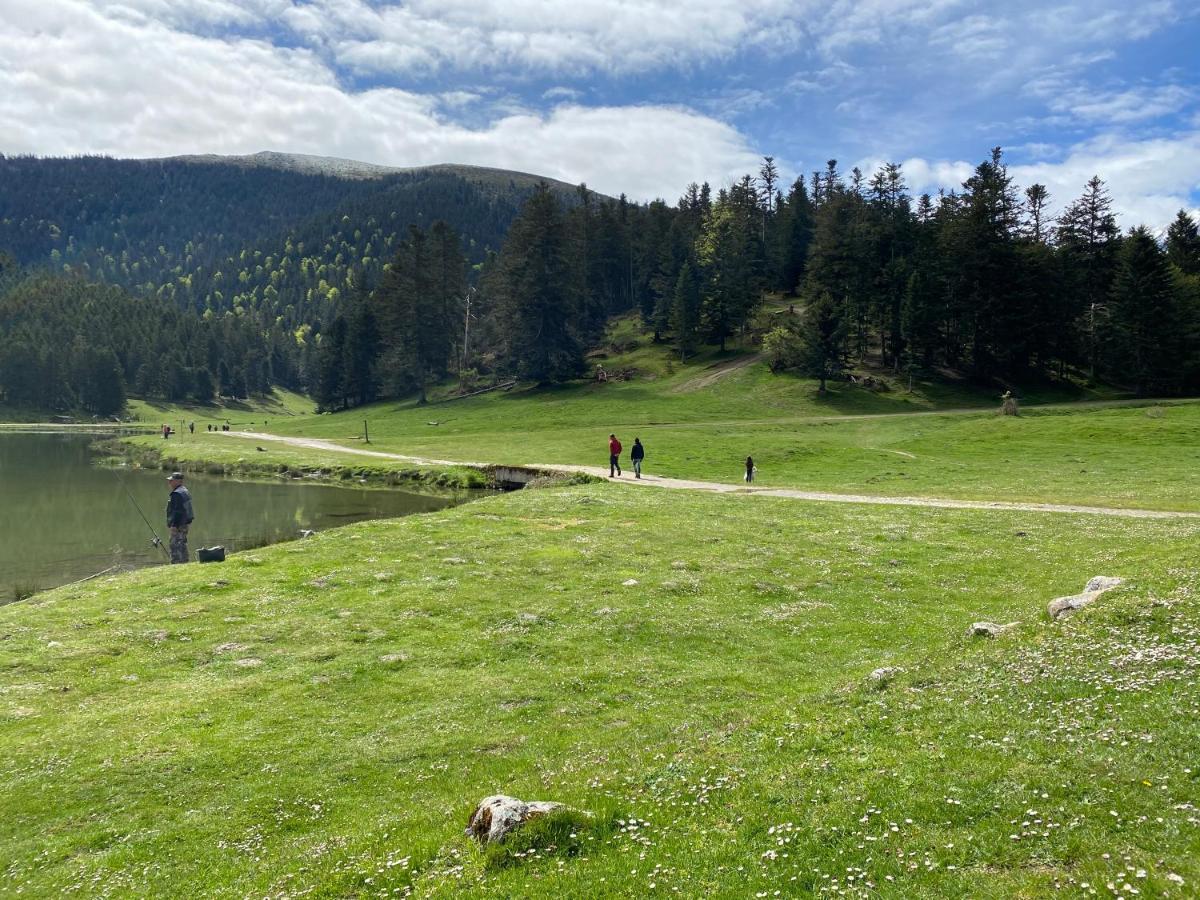 Gite Chaleureux Au Lac De Payolle Campan Exterior foto