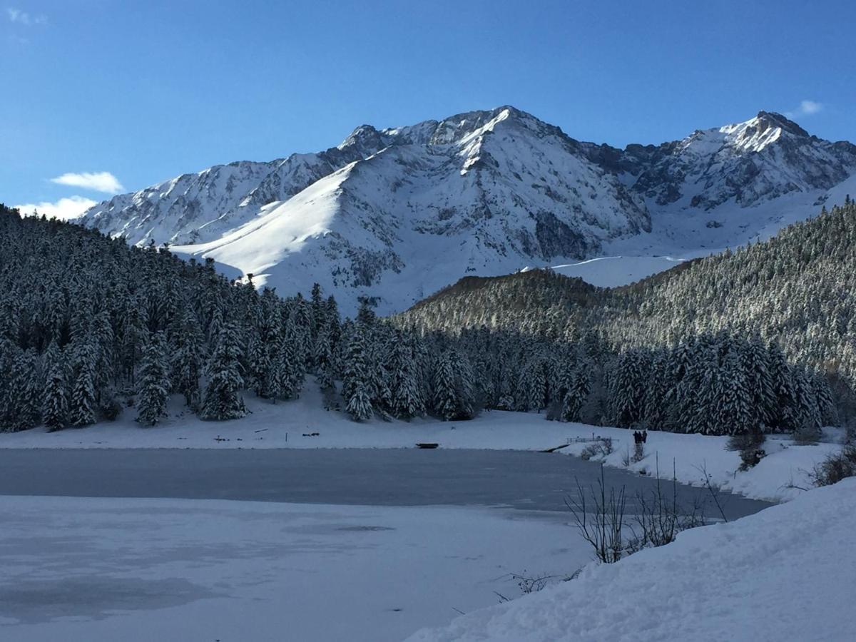 Gite Chaleureux Au Lac De Payolle Campan Exterior foto