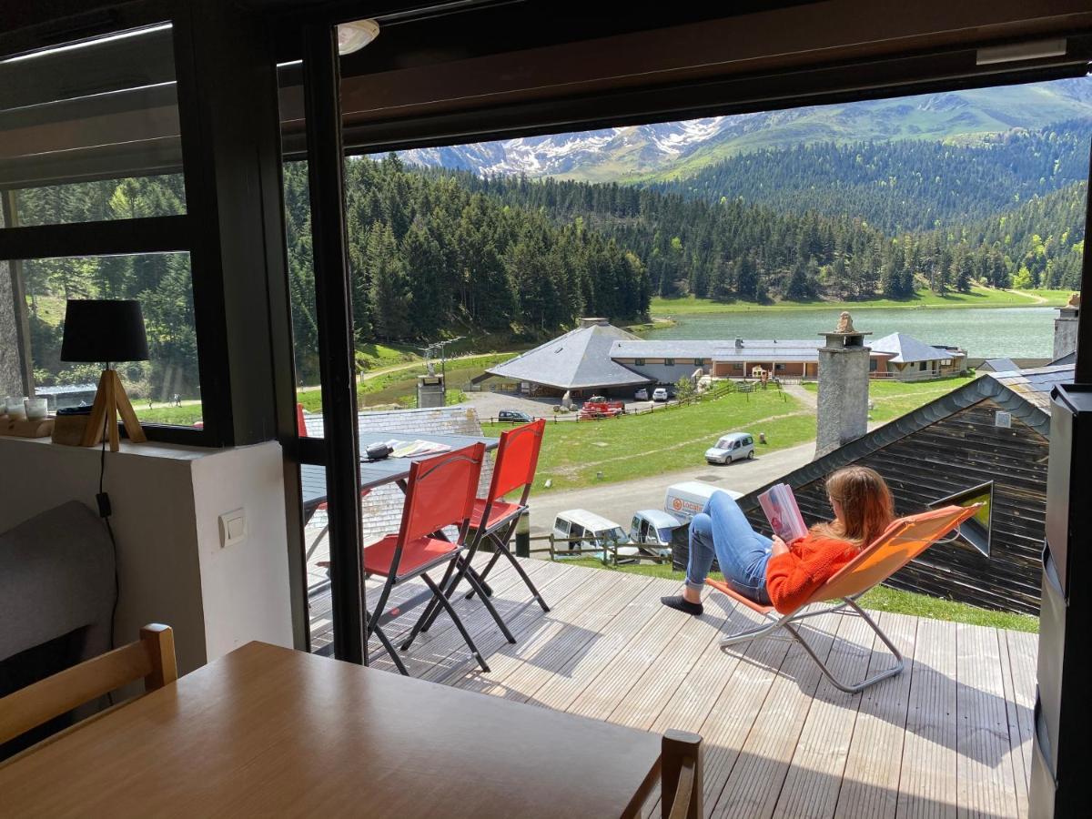 Gite Chaleureux Au Lac De Payolle Campan Exterior foto